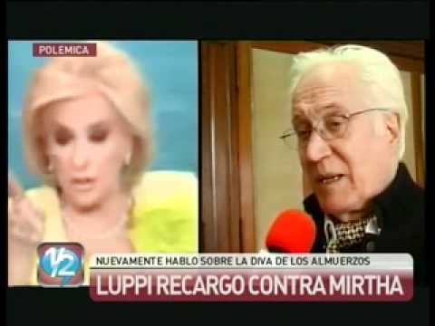 Federico Luppi cargó nuevamente contra Mirtha Legrand