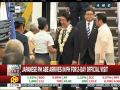 WATCH: Shinzo Abe arrives in Manila for official visit #2 WATCH: Shinzo Abe arrives in Manila for official visit #2