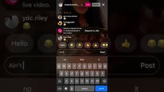 Saedemario On Live With Lexis Makiah