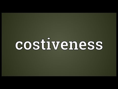 Header of costiveness