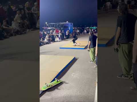 FRONTSIDE 180 HEELFLIP JOSH DOUGLAS AT MIND THE GAP TAMPA #SHORTS