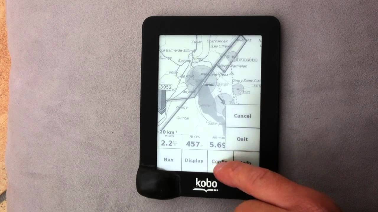 Kobo Mini with Adafruit GPS and XCsoar: Bootup - YouTube