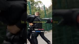 UK Driller gets arrested while filming a music . #shorts #uk #roadman #drill #po