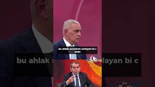 İbrahim Hacıosmanoğlundan Dursun Özbeke Ahlak Sınırlayını Zorlayan Bir Cümle..