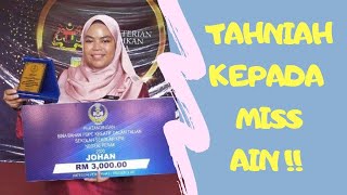 Tahniah Miss Ain, Johan Bina Bahan Pdpc Kreatif