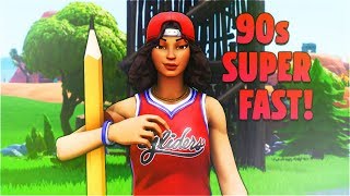 KingRichard Learns How To Do 90s Fast! - Fortnite Battle Royale