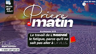 Jeudi 07 Aout 2025 - Priere Du Matin - La Priere Et Le Foyer - Frere Bigot Luxoner
