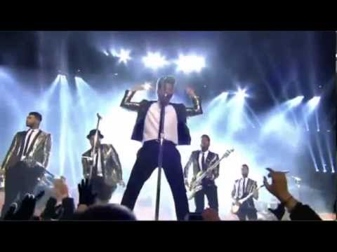BRUNO MARS Super Bowl Show 2014 Treasure, and Locked Out Of Heaven 360p thumb