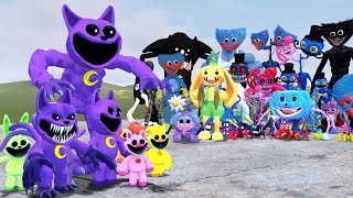 Catnap Monster Vs All Poppy Playtime Chapters 1-3 Monsters!