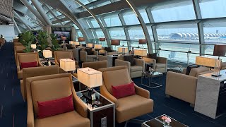 New Emirates Lounge All To Myself Bangkok Airport Sat-1 New Terminal - Suvarnabhumi Bkk