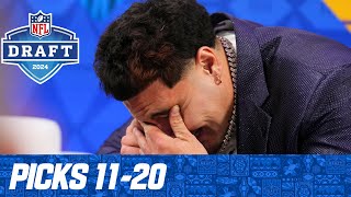 Picks 11-20: Another QB \& Finally Some Defense! | 2024 NFL Draft