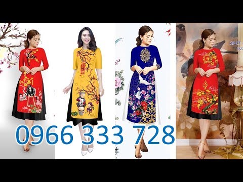 Áo Dài Cách Tân Đẹp Nhất tại Hà Nội - Mua Áo Dài Tết ở đây nè!