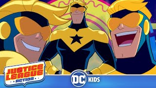 Top 5 Booster Gold Moments | Justice League Action | DC Kids