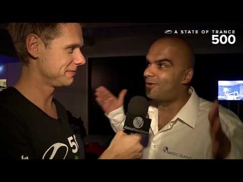 ASOT 500 Video Report - Armin van Buuren interviews in the Artist Lounge