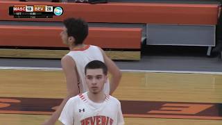 Masconomet vs Beverly Boys High School Basketball 2/18/19