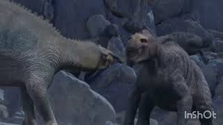Aladar And Carnotaurus Vs Kron
