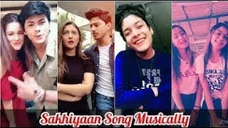 Tik Tok Sakhiyaan Song Musically Videos Avneet Kaur And Siddharth Nigam Musically Hd