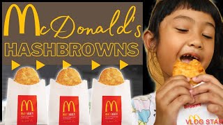 Asmr Hash Browns Mukbang & Eating Sounds Izzara Adreena Asmr
