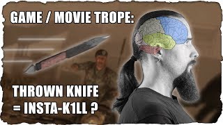 The Throwing Knife Takedown - Realistic Or Ridiculous?