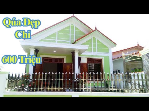 Mẫu Nhà Cấp 4 Mái Thái Đẹp Giá Rẻ Được Ưa Chuộng Nhất Hiện Nay