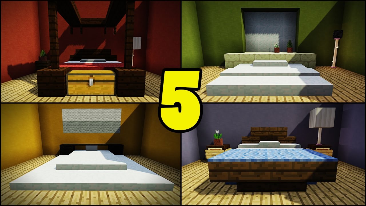 Minecraft bed pictures