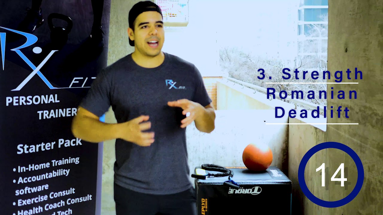 Deadlifts - Exercise Bands - 5 Minute Move - Monday