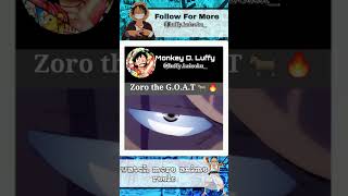 Zoro Two Sword Style Zoro Sword Style New Anime One Piece