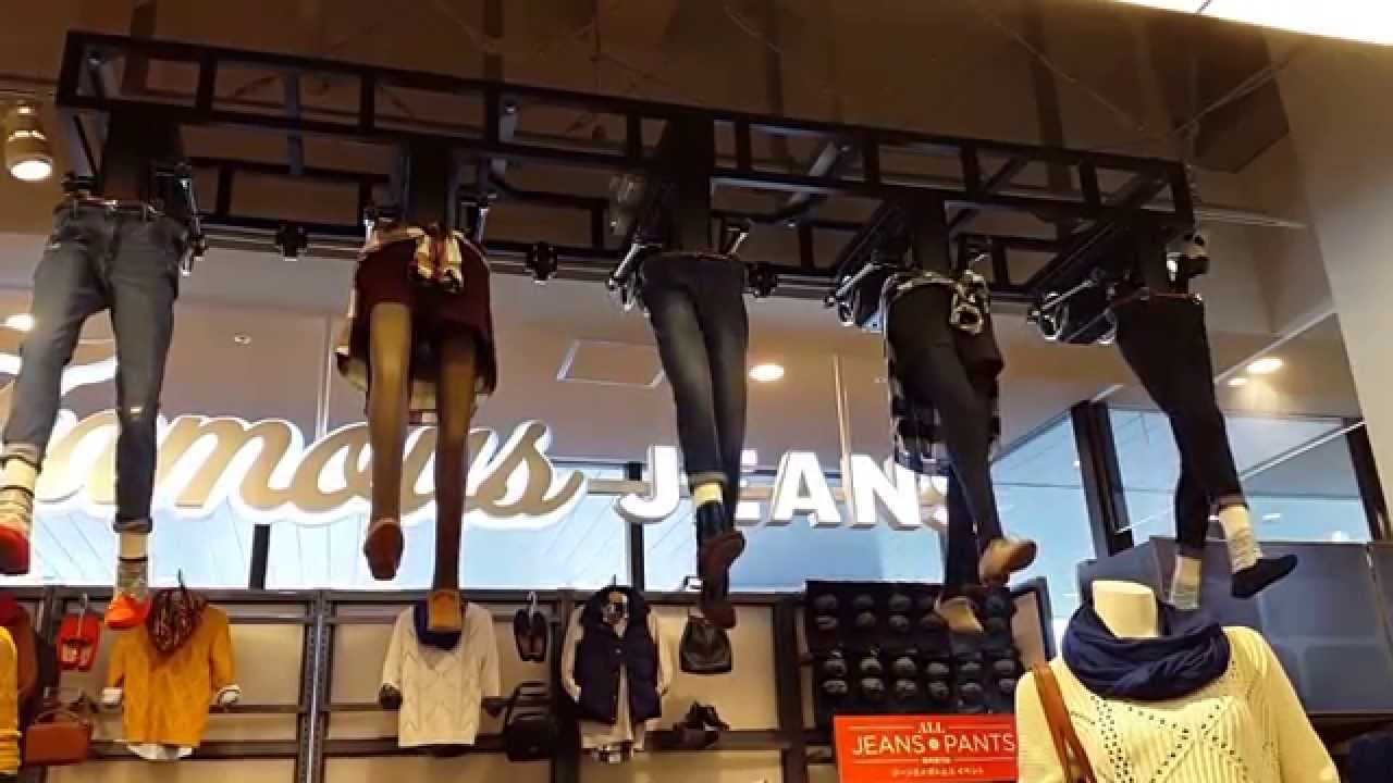 Old Navy Japan Store display - YouTube