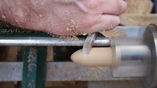 Woodturning - Eggs - Using A Skew, A Bedan, A Spindle Gouge And A Beading Tool