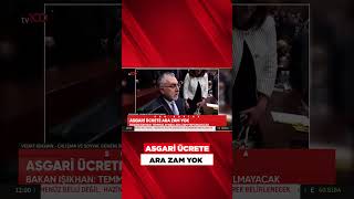 Son Dakika Asgari Ücret Açıklaması Tv100