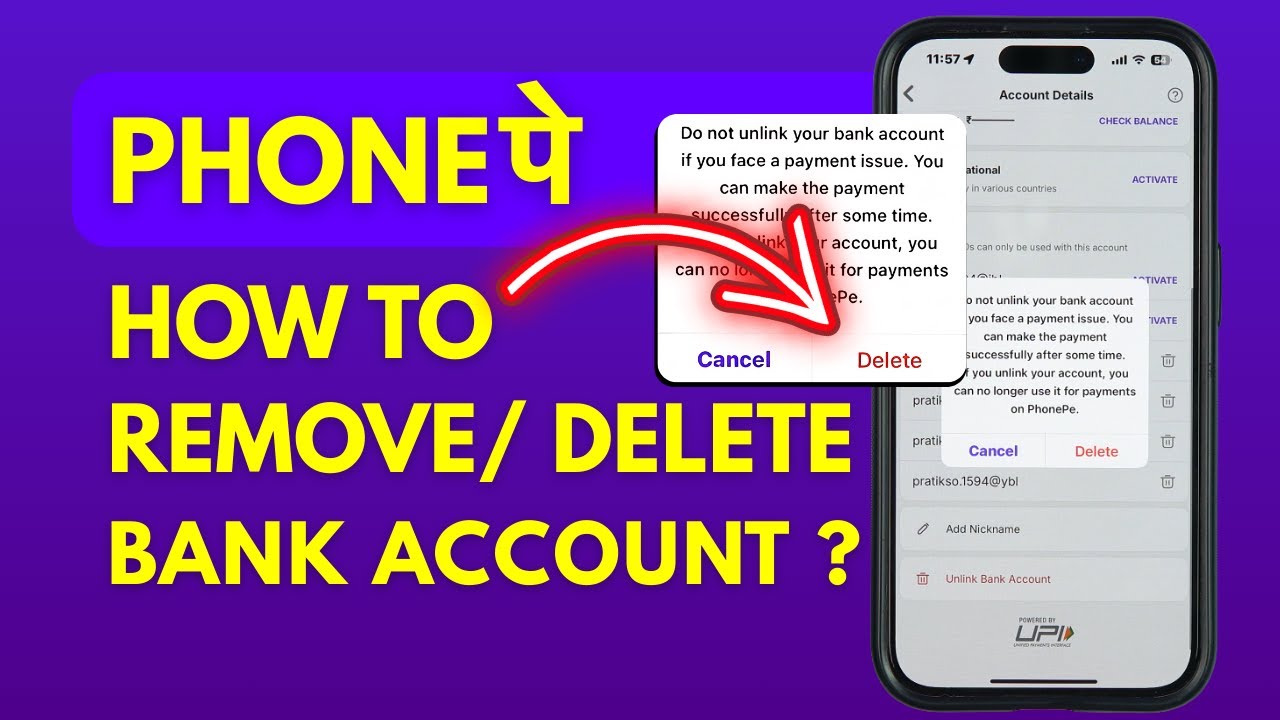 PhonePe Account Remove – How to Remove Bank Account from PhonePe Account Remove – How to Remove Bank Account from