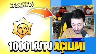 SIFIR HESAPTA 1000 TANE STARR HEDİYELERİ KUTU AÇILIMI | Brawl Stars