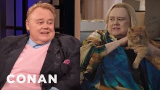 How Louie Anderson Got The Role Of Zach Galifianakis' Mom On “Baskets” - CONAN on TBS