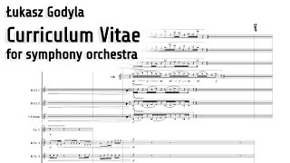 Łukasz Godyla Curriculum Vitae For Symphony Orchestra 2010 Score Video