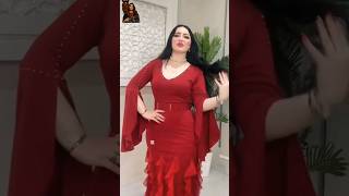 Beautiful Red Stylish Model Hot Dress New || #Youtubeshorts #Afshanrani437 #Fashion #Ytshorts