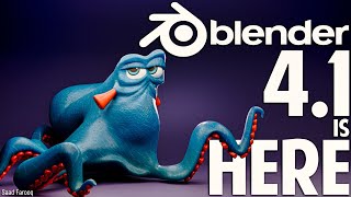 Blender 4.1 is Here - 5 Amazing New Features Hands-On!