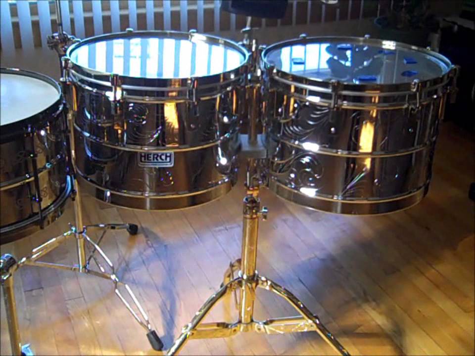 Tarolas / Timbales Herch YouTube