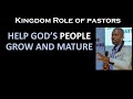 Help Them To Mature In God