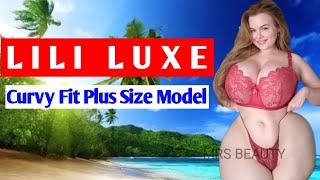Lili Luxe Plus Size Models ✅ American Brand Ambassador|Curvy Models |Lifestyle, Biography, Wiki