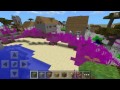 MINECRAFT PE 0.9.1 - PASTO DE COLORES - BUG - SEED - ALDEA