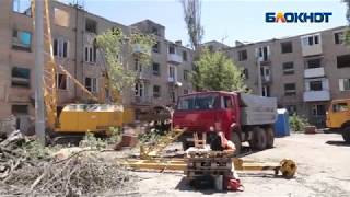 Видео На видео попал снос взорвавшегося дома на Университетском проспекте в Волгограде от Блокнот Волгоград, Университетский проспект, Волгоград, Россия