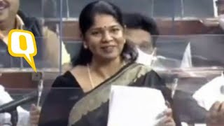 ‘Difficult to Pronounce Atmanirbhar’, DMK MP Kanimozhi Speaks Tamil in Parliamen
