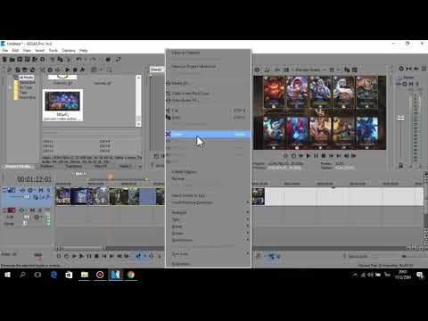 การใช้ Sony Vegas Pro 14 เบื้องต้น
