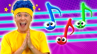 Cha-Cha & Boom-Boom's Musical Note Adventure (Do Mi Sol) | D Billions Kids Songs