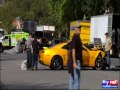 Bumblebee Camaro Crashes at Transformers 3 Filming in DC Into Cop Car