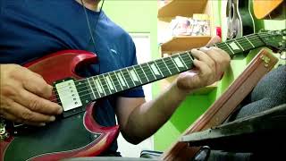 A National Acrobat Black Sabbath Guitar Cover