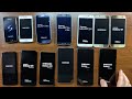 13 Phones Samsung Galaxy S1–S22 Boot Animations