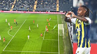 Lincoln Henrique’den inanılmaz gol!🔥 | FENERBAHÇE 6 - 0 ADANASPOR (Tribün Çekimi