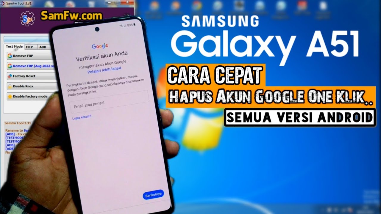 Bypass FrpLupa Akun Google SAMSUNG A51| Remove Account Bypass FrpLupa Akun Google SAMSUNG A51| Remove Account