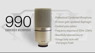 MXL 990 - Condenser Microphone